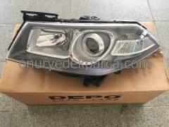 Renault Megane 2 Xenon Far Siyah Makyajlı Sol 7701063256
