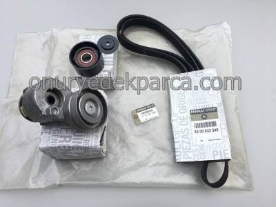 Renault Trafic Laguna 1.9 Dci F9Q Alternatör Kayış Seti Gergi Seti 117200713R 7701477512