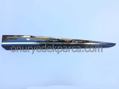 801861012R 808209212R Renault Clio 4 Sağ Ön Kapı Bandı Nikelajı Komple