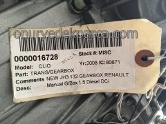 Clio 3 Modüs 1.5 Dci 65bg Şanzıman JH3132 JH3174 7701723421